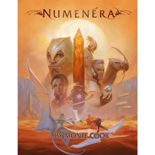 Numenera Core Book (domácí výroba)