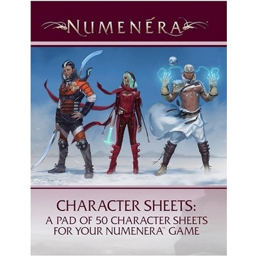Numenera: Character sheets