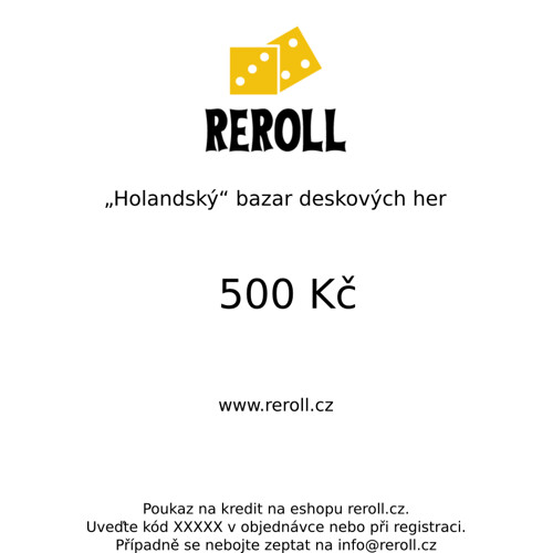 Poukaz v hodnotě 500