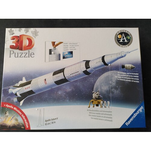 3D puzzle raketa Saturn V