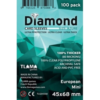 Euro mini Diamond sleeves, obaly
