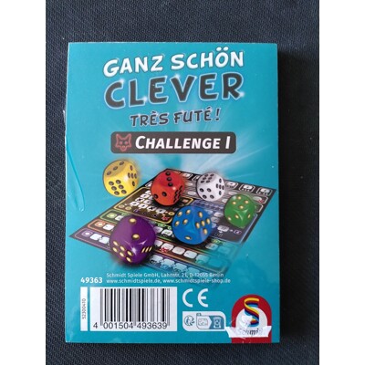 Ganz Schön Clever: Challenge I